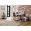 Criss Metal Base Dining Table-59794294