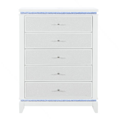Commode blanche ADALID