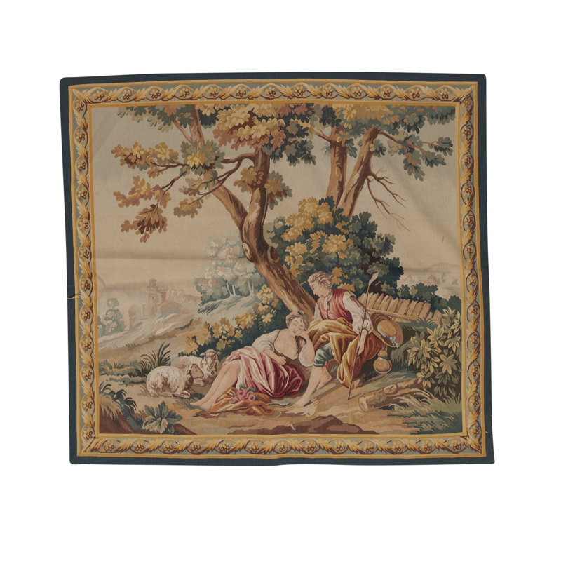 Hand-Knotted High-Quality Blue Area Rug