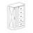 5 Drawers Dresser W/Sliding Barn Door-335790986
