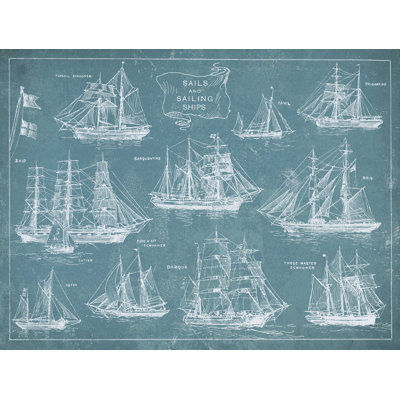 «Sailing Ships» par Wild Apple Portfolio - reproduction sur toile