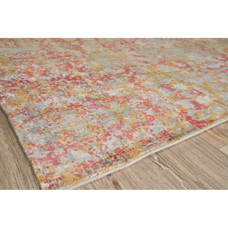Antolini Viscose Abstract Indoor Rug, Rectangle 9' x 12'