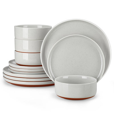 Piece Stoneware Dinnerware Set - Service for 4