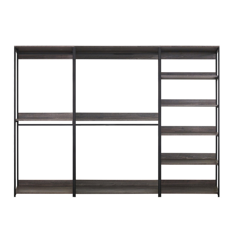 Système de penderie en bois, Brun