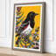 Perched Cardinal Botanical - Wrapped Canvas-1652882240-1652882250