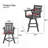 360° Swivel HDPE Outdoor Chair | Weather-Resistant, Low-Maintenance & Eco-Friendly