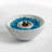 Round Concrete Tabletop Fireplace Wax burning Fire Pit Bowl - Indoor and Outdoor Use-86193661