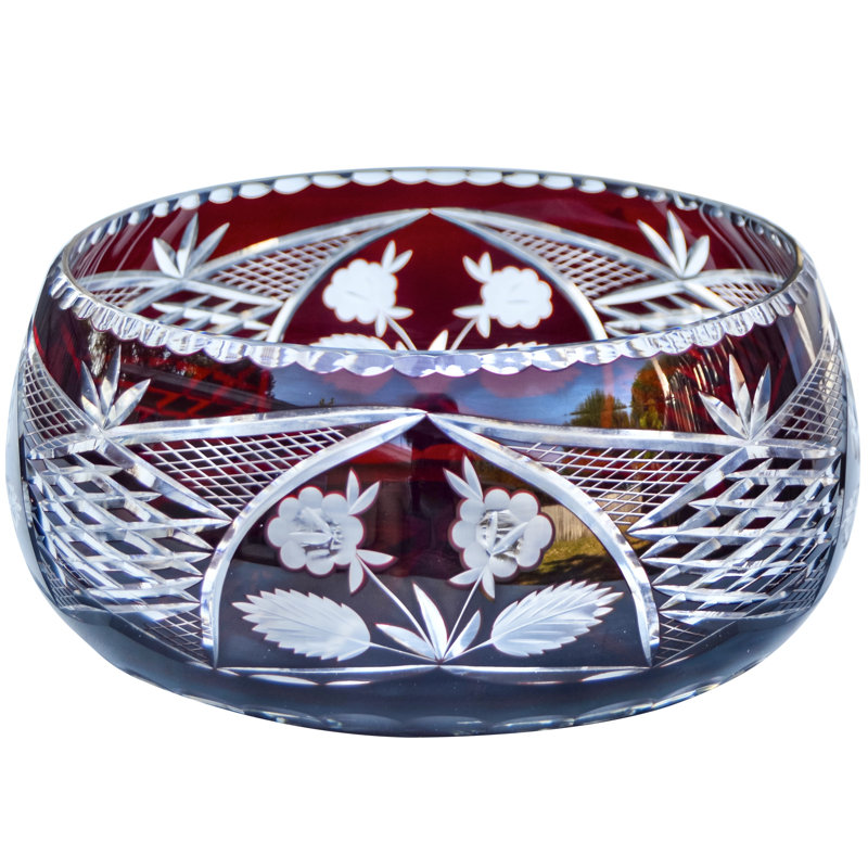 Handmade Crystal Decorative Bowl