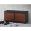 Faux Leather Upholstered Storage Bench