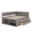Full Size Daybed With Drawers And Shelves-208721580