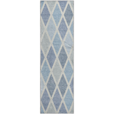 Premium Machine Washable Prisco Sky Rug