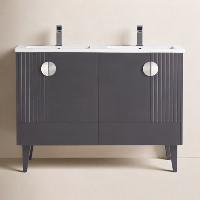 Saimah 47.25'' Double Bathroom Vanity