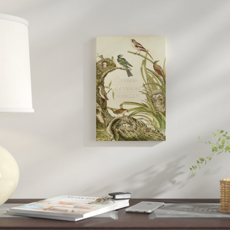 «Sanctuary for Birds», impression sur toile, H 60 po x l 40po x P 1,5 po, Toile tendue, Pas de tapis