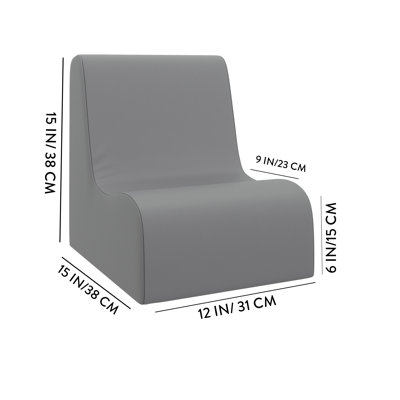 Grand fauteuil profilé