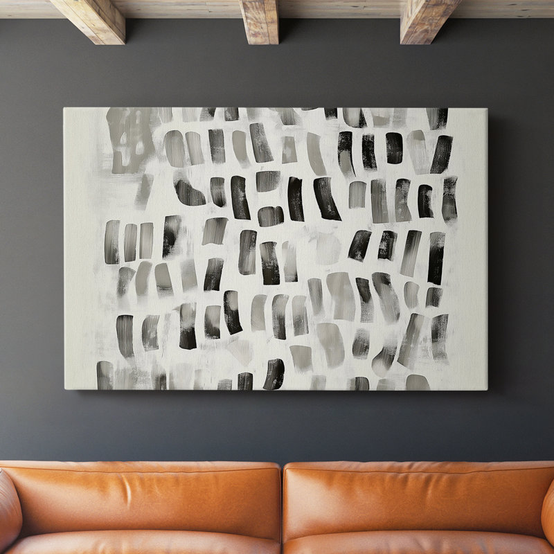 Série de paysages abstraits LII, H 12 po x l 18 po