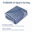 Tapis bleu en polyester tissé à la machine Saminah-1602054