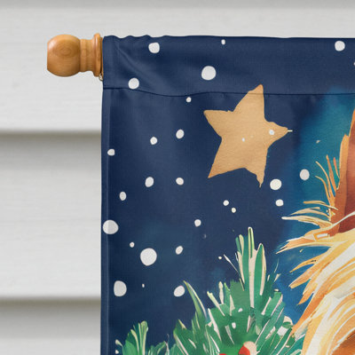 Drapeau de Noël Yorkshire Terrier Yorkie