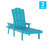 Coralie All-Weather Commercial Adjustable Lounge Chairs with Cup Holder-491519579