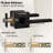Matt Black Keyed (Entry) Door Lever