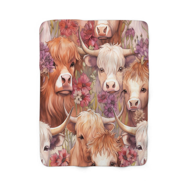  Couverture douce Gentle Highland, Grand lit