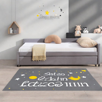 Space-saving Velvet Beds With Trundle, Modern Design For Home Use
