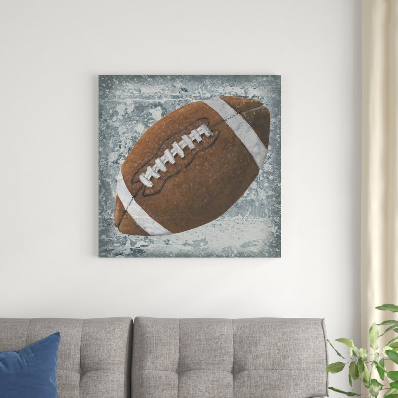 Sportif grunge II, H 30 po x l 30 po x P 1,25 po