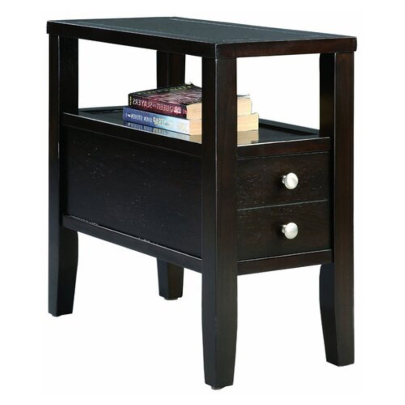 Table de bout avec rangement Sydnee
