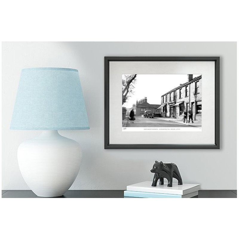 Skelmanthorpe, Commercial Road C1955 by Francis Frith - Single Picture Frame Print, 45cm H x 60cm W x 2.3cm D