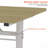 Manual Height-Adjustable Desk with Double-Column Support for Home Office-1676729693-1676729670