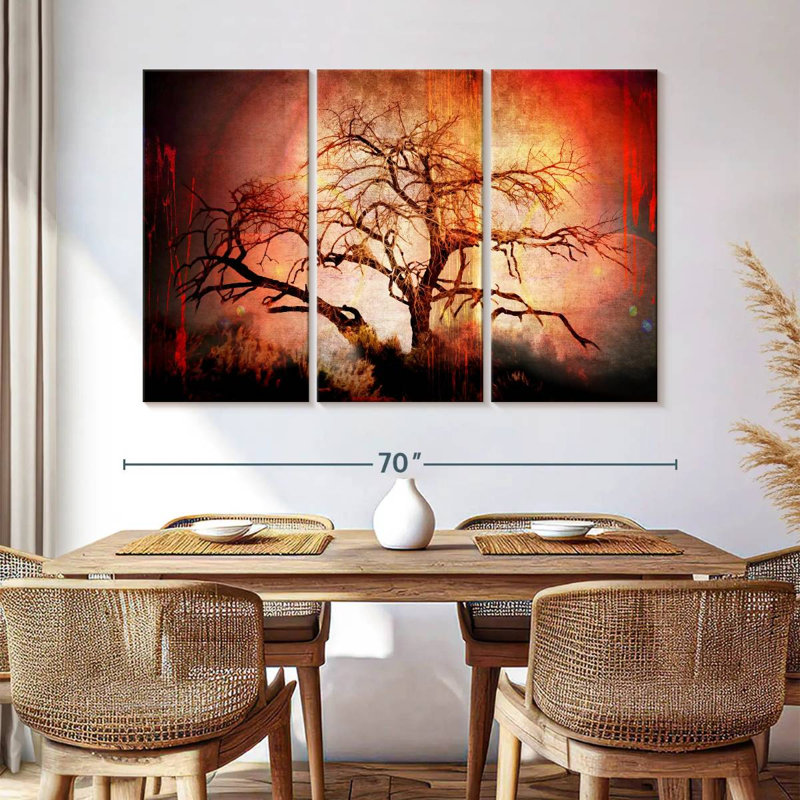 Arbre à coton Harnek IV, H 42 po x l 65 po