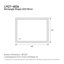 Miroir de salle de bain Led