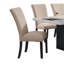 Chaises d'appoint de salle à manger 2 pièces Beige-1963774475