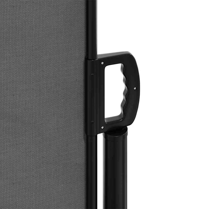 Vidaxl Retractable Side Awning, Anthracite, 78.7" x 196.9"