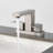 Modern Two Hole Centerset 4" 2-handle Bathroom Faucet with Pop Up Drain Assembly-108924892