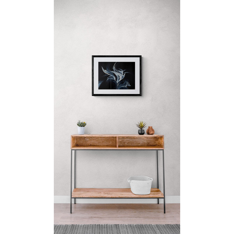 Ignite Print by Novi Lim, Black Framed Paper, 17.25" H x 21.25" W