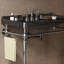 Lavabo de console de salle de bain, lavabo mural en céramique noire avec trous de robinet pré-percés-1910446795-1910446792-1910446798