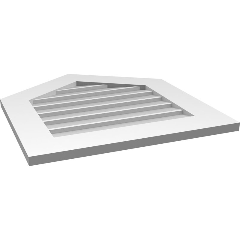 Ventilateur à pignon en uréthane non-fonctionnel Signature, H 26 po x l 24 po x P 1 po