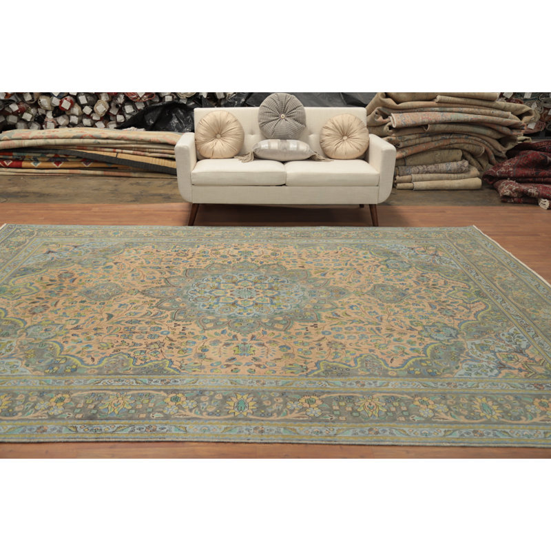 Traditional Floral Area Rug 9x12