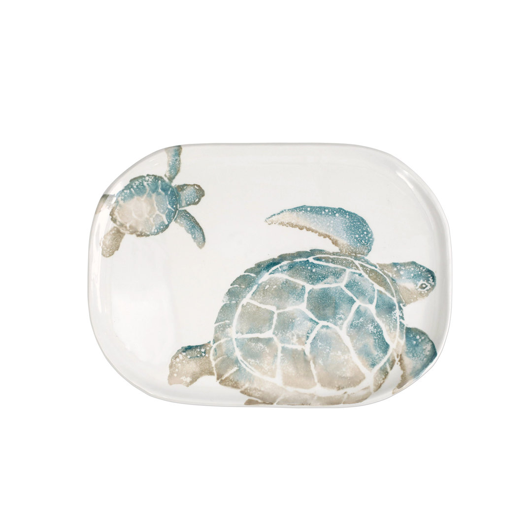 Tartaruga Terra Bianca Tray VIETRI
