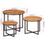 Sanjuana Cross Legs Coffee Table