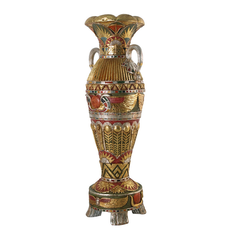 Temple of Luxor Floor Vase