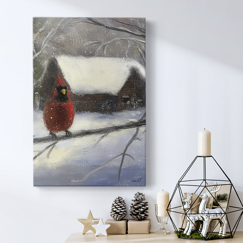 Art des Fêtes de Noël - Toile tendue avec châssis CDXLVI, H 48 po x l 32 po
