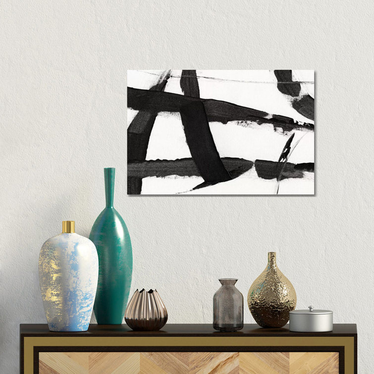 Obsidian Harmony II by Tim Otoole - Wrapped Canvas Painting