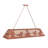 61" Long Running Horses Oblong Pendant-124967252