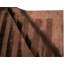 Wide Striped Area Rug in Chocolate-25305955