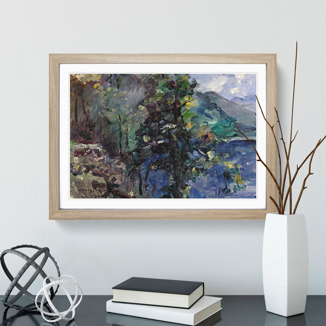 Walchensee Slopes by Lovis Corinth - Picture Frame Painting