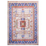 One-of-a-Kind High-Quality Hand-Knotted Blue/Gray Area Rug