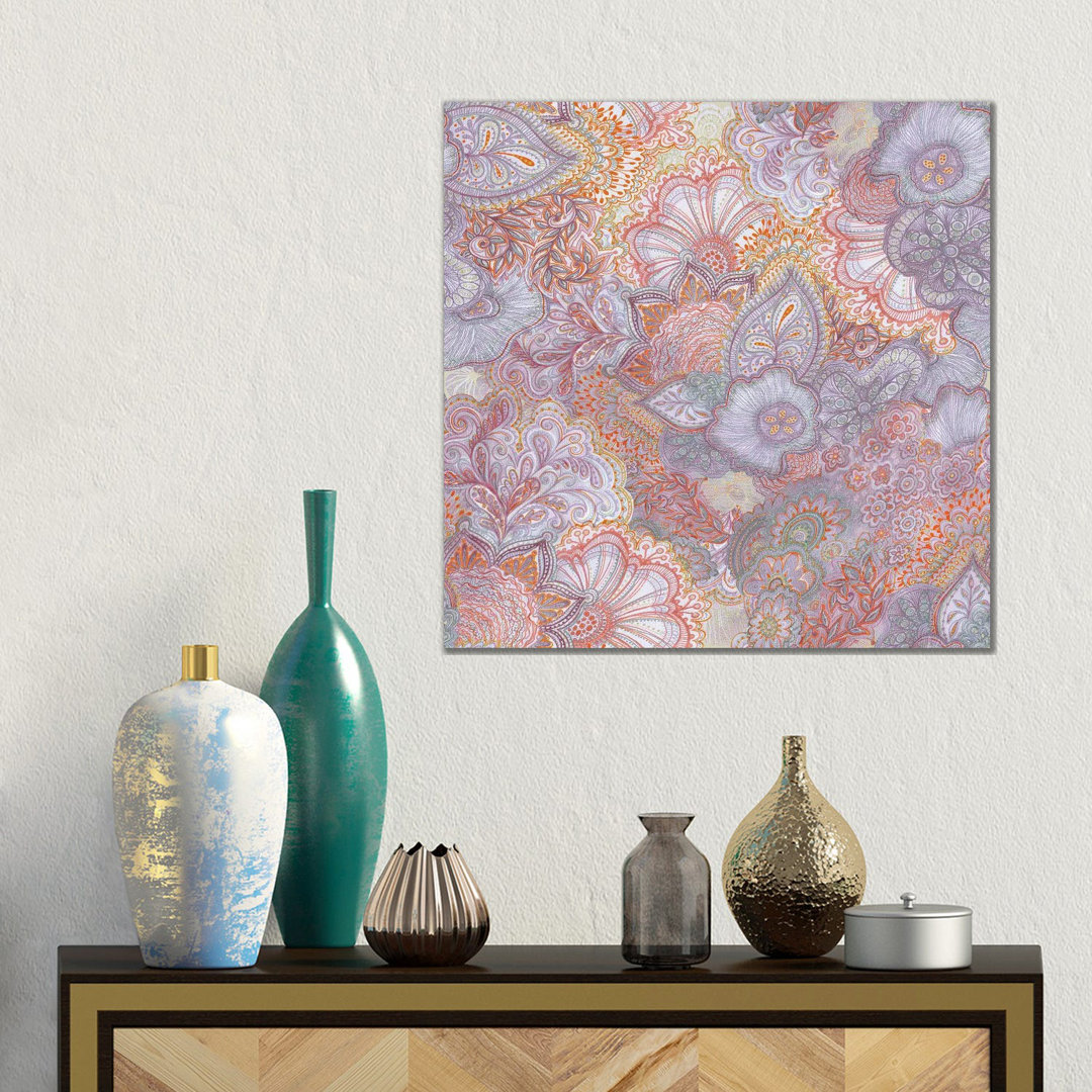 Flourish Desert von Stephanie Corfee - Galerie-verpackte Leinwand Giclée