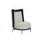 Caskey Velvet Slipper Chair