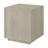 3-drawer Home Office File Cabinet Whitewashed Grey